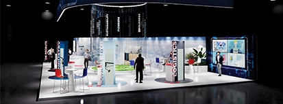 Stand nu dans un hall exposition salon bourget.webp